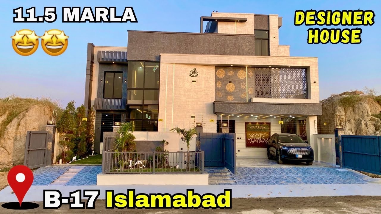 10 Marla Designer House 🔥 | This house is Awesome 🤩 | Mpchs B17 Islamabad | For Sale ❤️