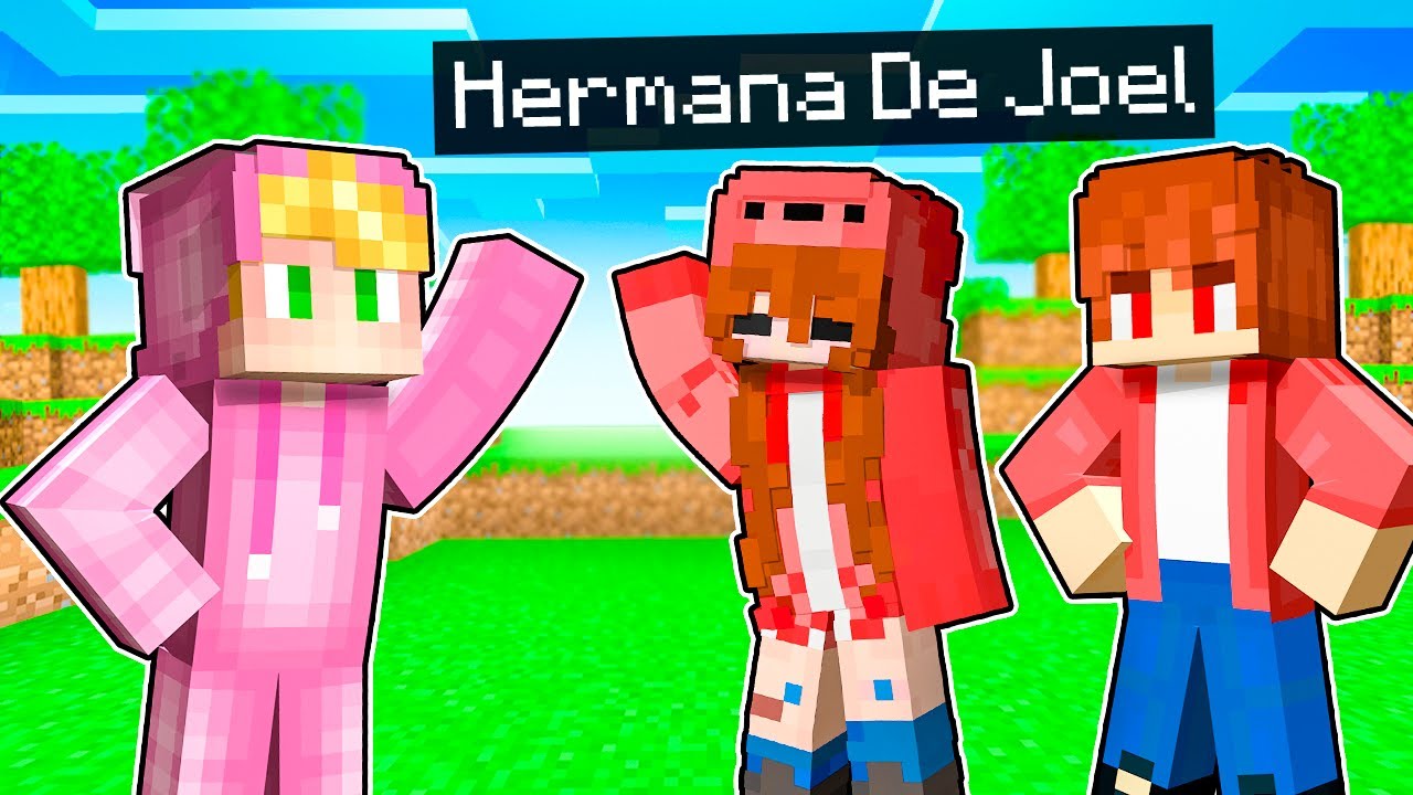&iexcl;Conoc&iacute; a la HERMANA de Joel en Minecraft!