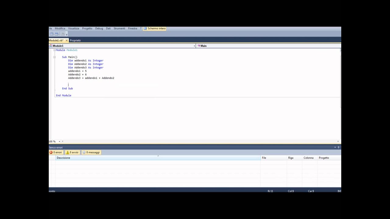 Tutorial Visual Basic   Operatori Matematici