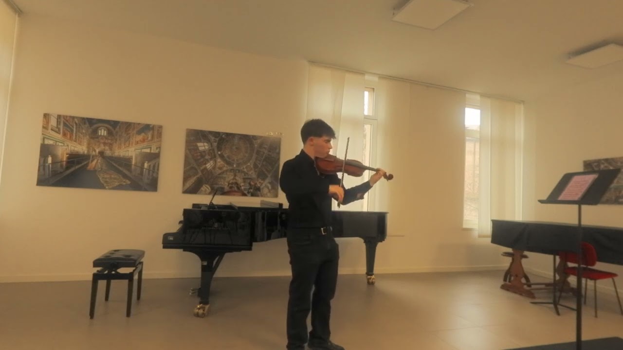 Matteo Rizzi plays Ysaye sonata n. 3