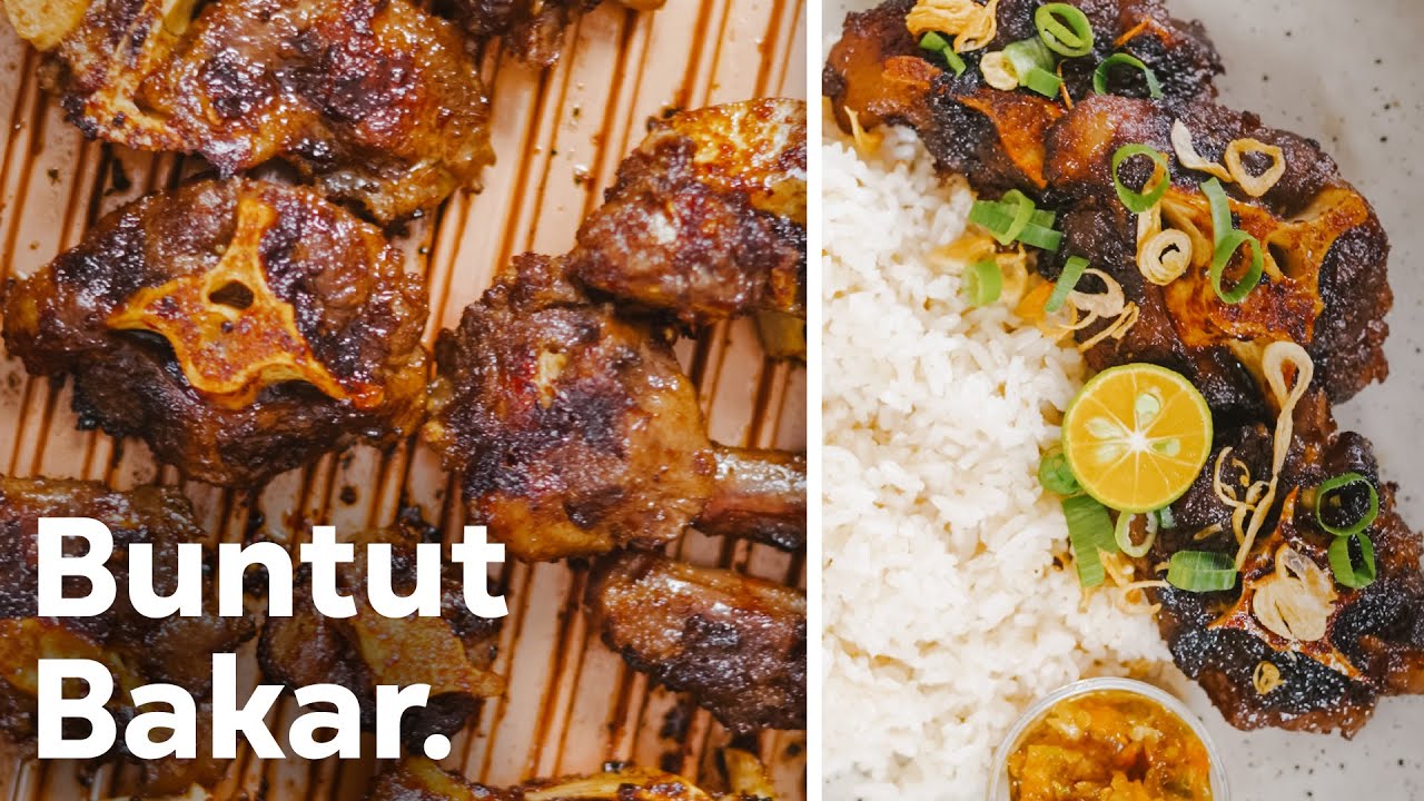 EMPUK MERESAP ! RESEP BUNTUT BAKAR RASA INDOMIE GORENG