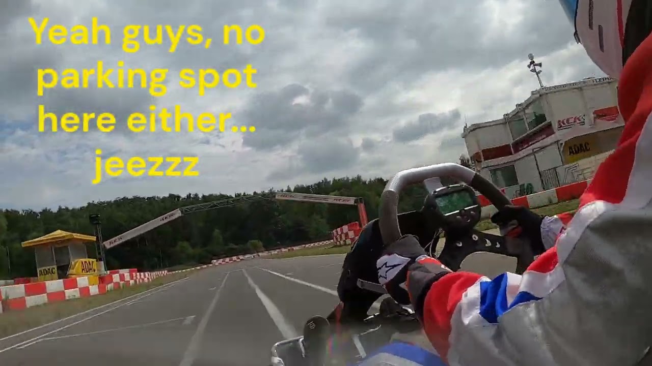 Losing my mind in heavy traffic - Hobby karting at Kerpen - OK Senior