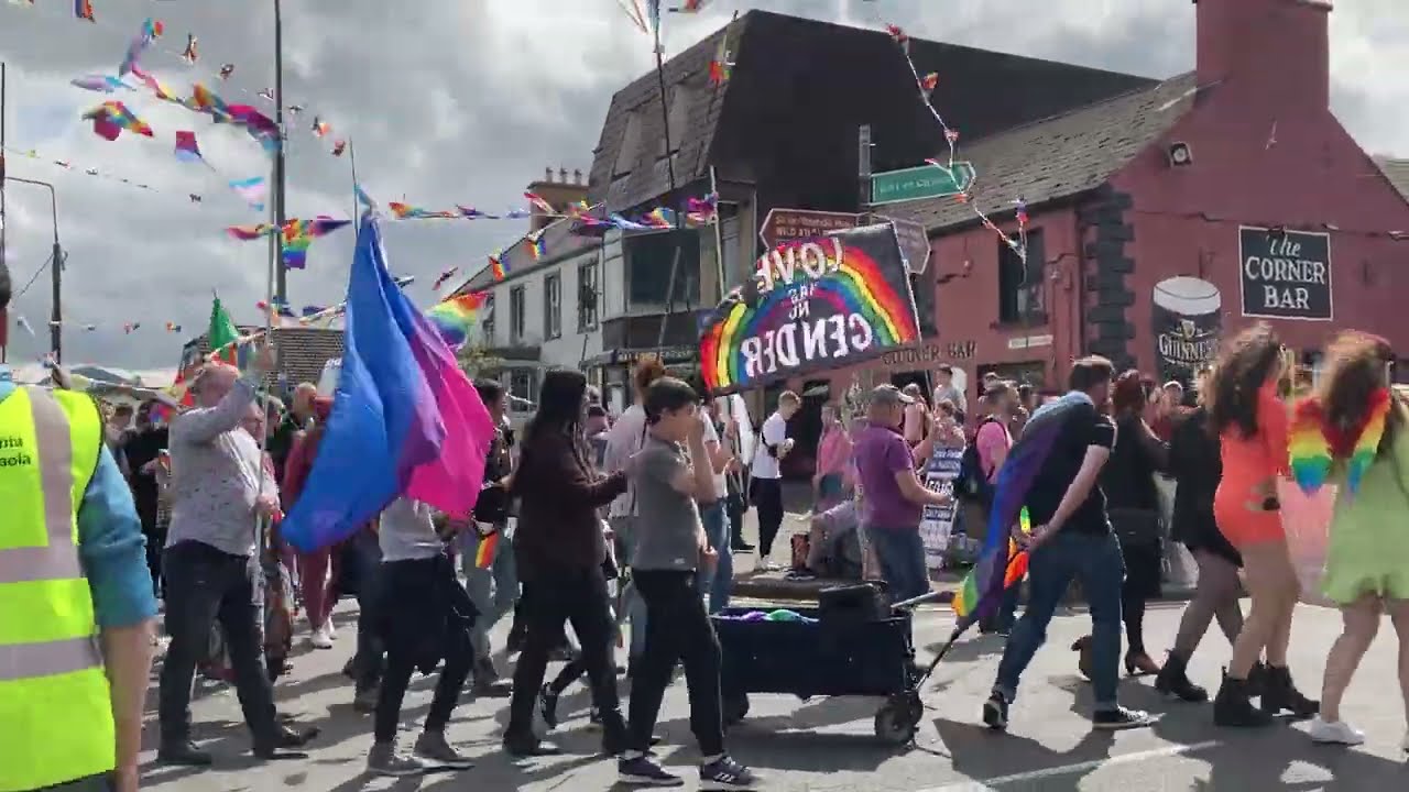 BRÓD na Gaeltachta Falcarragh Donegal - Pride Parade northwest Donegal