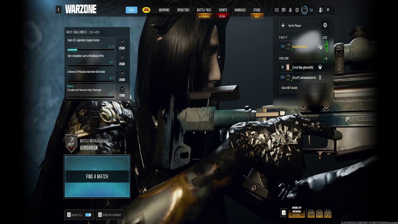 Cod-WARZONE casual lobby