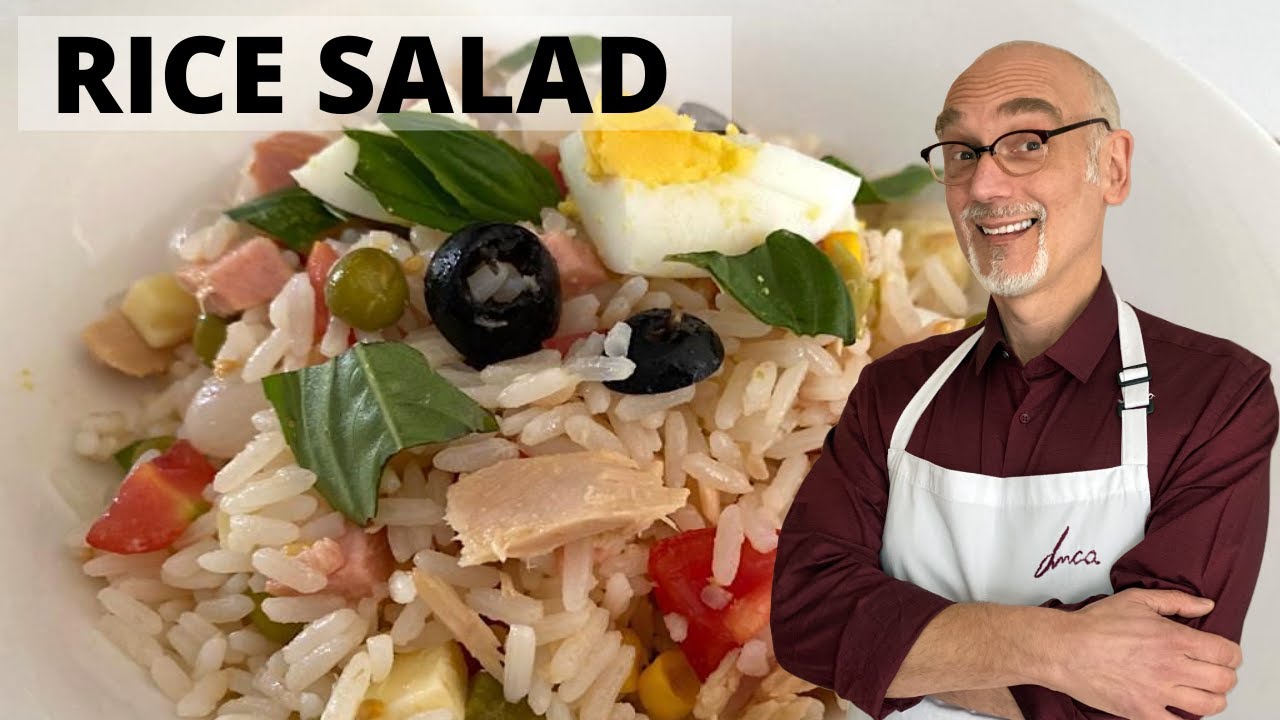 ITALIAN RICE SALAD - Easy and Quick Recipe [ENG]