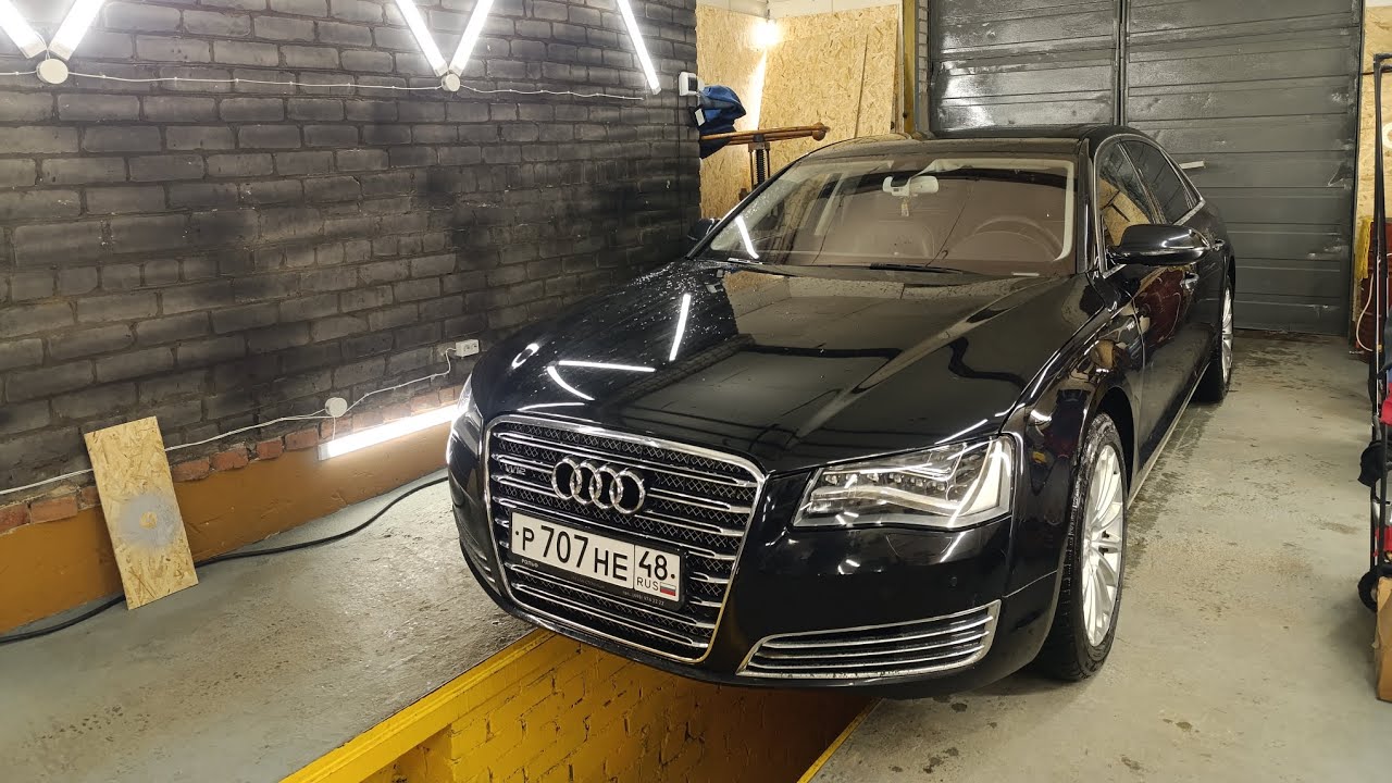 Audi A8 w12 6,3 D4 Разборка ДВС и осмотр.