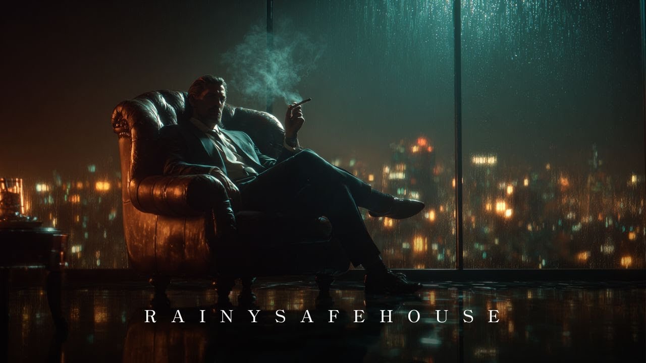 Rainy Safehouse | Cinematic Noir Blues & Hard-boiled Rhythms (Playlist)