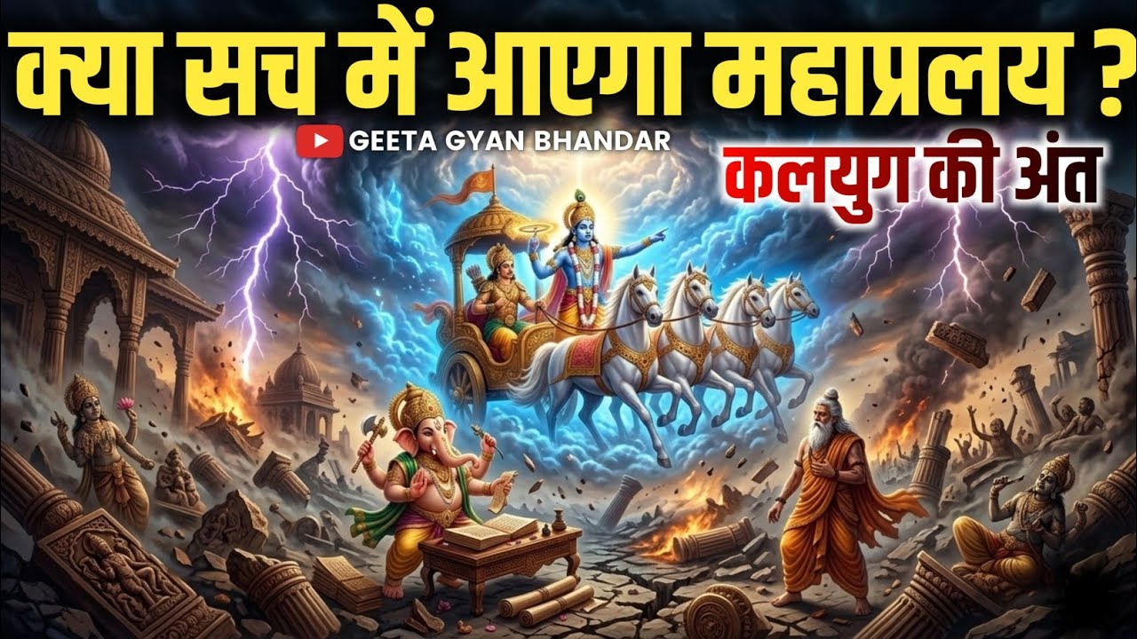 कैसा होगा कलयुग का आख़िरी दिन | क्या होगा महाप्रलय? Kalyug ka vinash | Sanatan Dharma | Garud Puran 