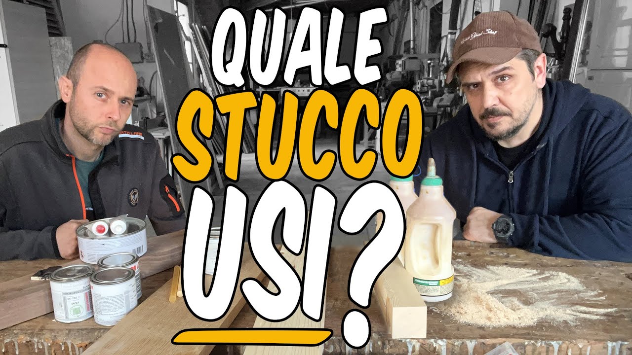 Quale stucco usano i falegnami ? | Fai da te e lavorazione del legno
