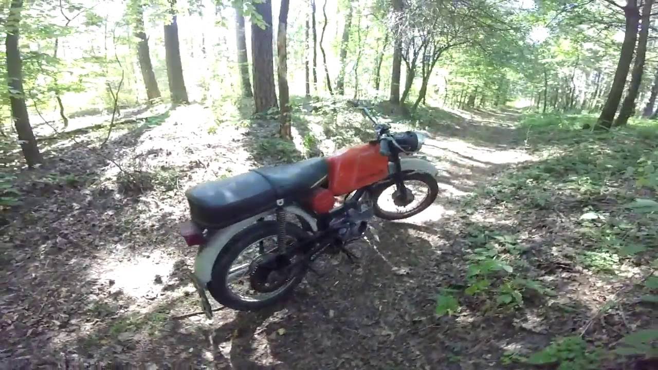 JAWA 50 MUSTANG jazda i prędkość maksymalna
