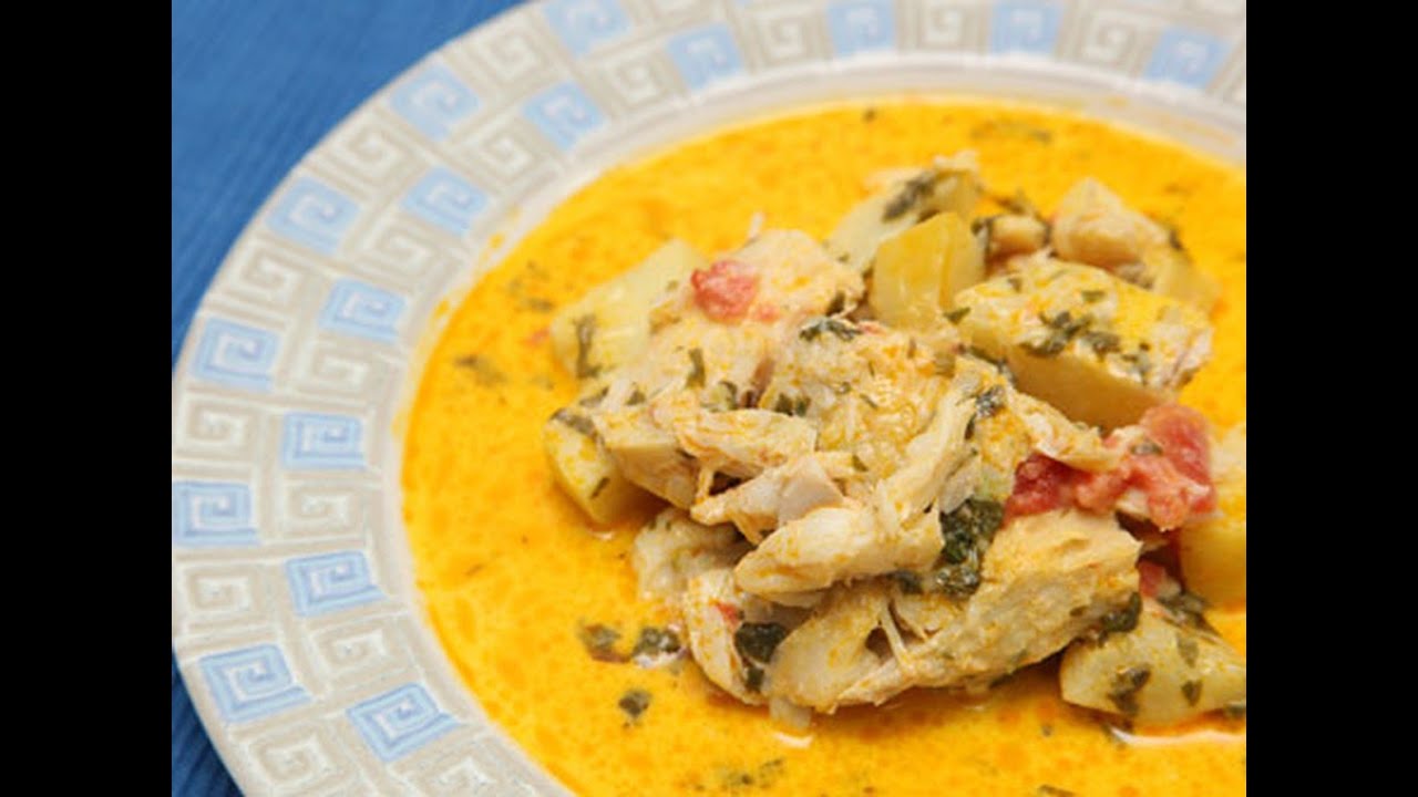 COMO FAZER LASCAS DE BACALHAU COM LEITE DE COCO, FÁCIL.