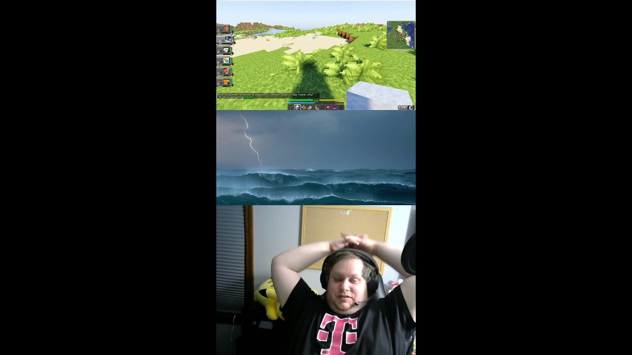 Still Pokemon... BUT MINECRAFT VERTICAL