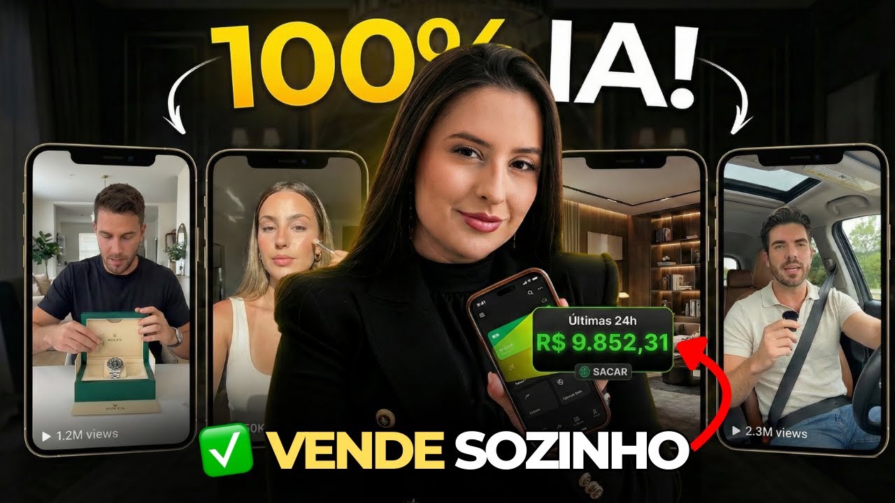 Como criar influenciadores e UGC virais usando IA para vender TODOS os dias (passo a passo 2026)