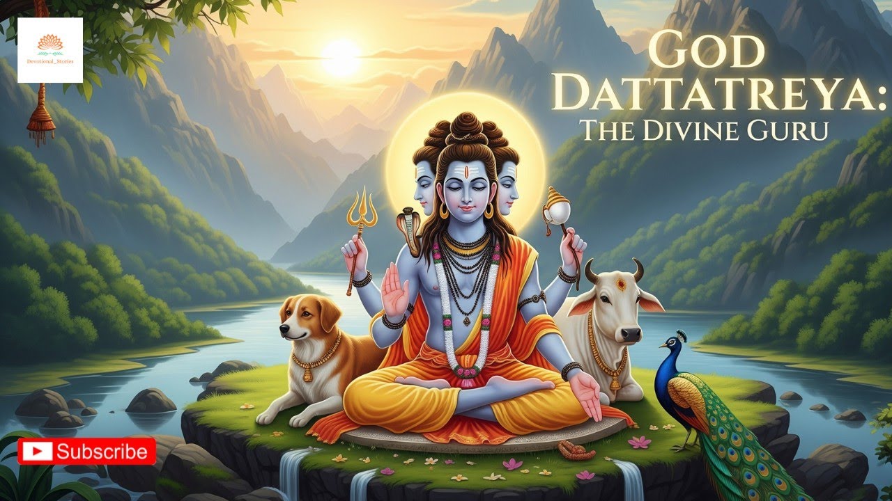 ಶ್ರೀ ದತ್ತಾತ್ರೇಯ ಮಹಿಮೆ | God Dattatreya: The Devine Guru | Ghibli Image Story | In Kannada |