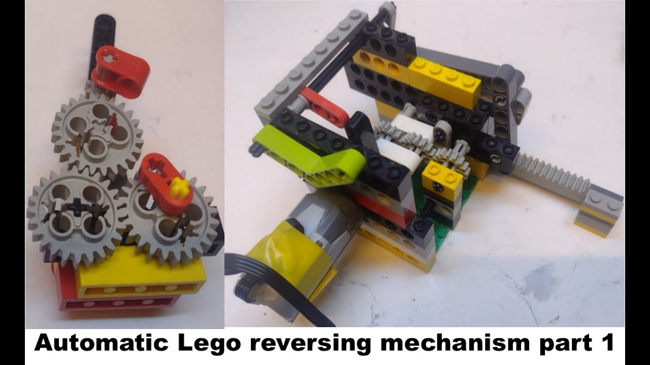 Reversing a Lego rack to drive an animatronic model part 1