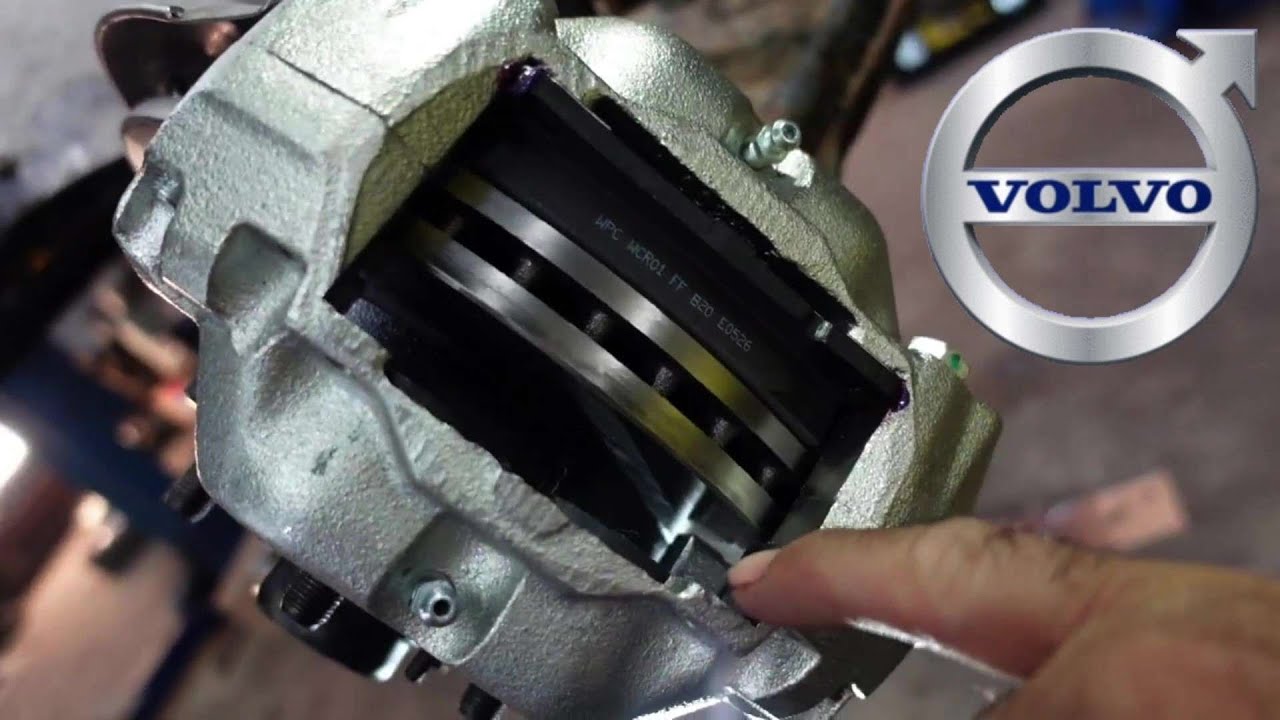 How to Replace Front Brake Caliper & Brake Pads VOLVO 240 (Part 5)