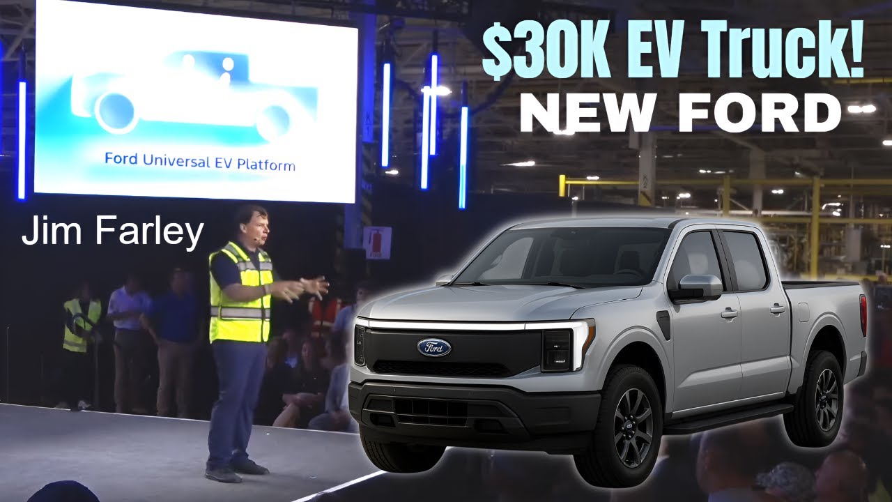 Ford&rsquo;s $30K Electric Truck Could Change Everything &ndash; Jim Farley Explains Why