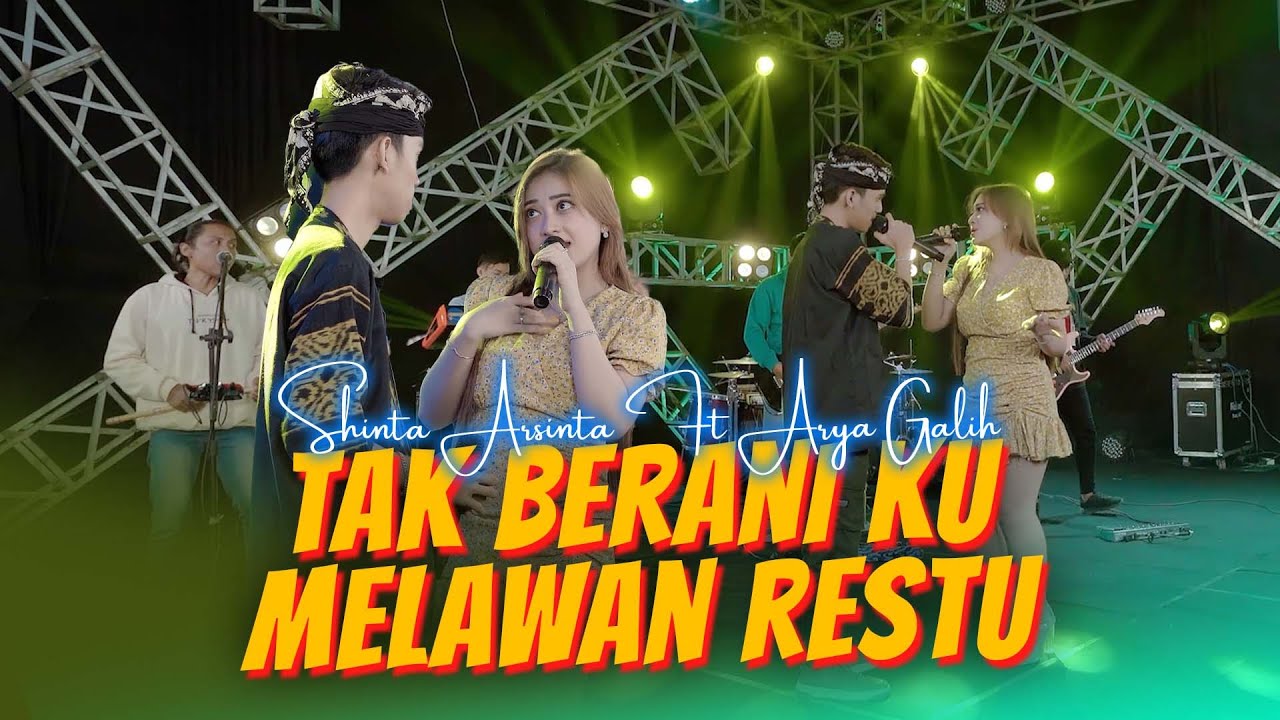 Shinta Arsinta ft Arya Galih - TAK BERANI KU MELAWAN RESTU (Official Music Video ANEKA SAFARI)