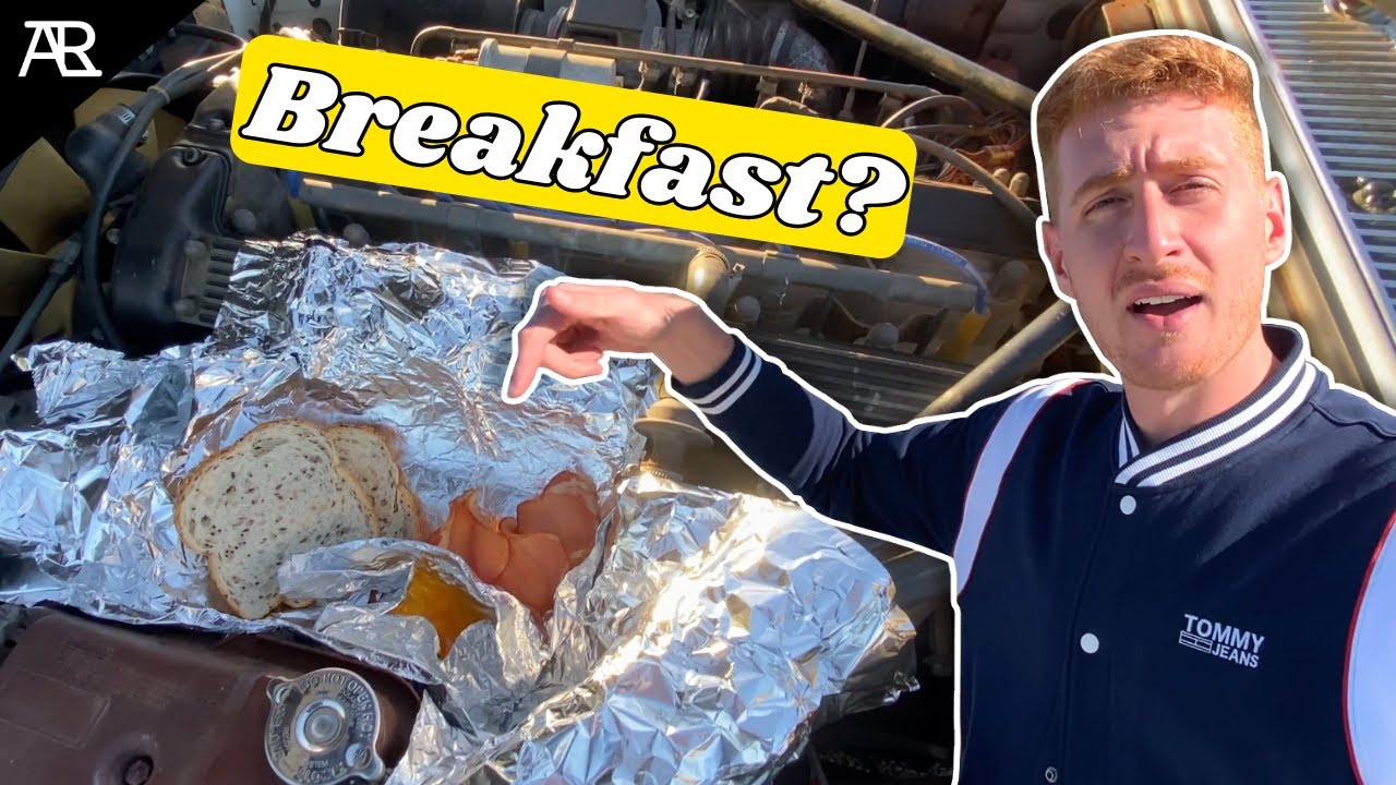 Making Breakfast In My Cars Engine: Will It Cook?