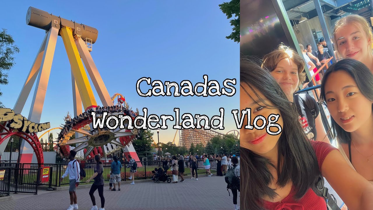 WE WENT TO CANADAS WONDERLAND | GRWM + VLOG