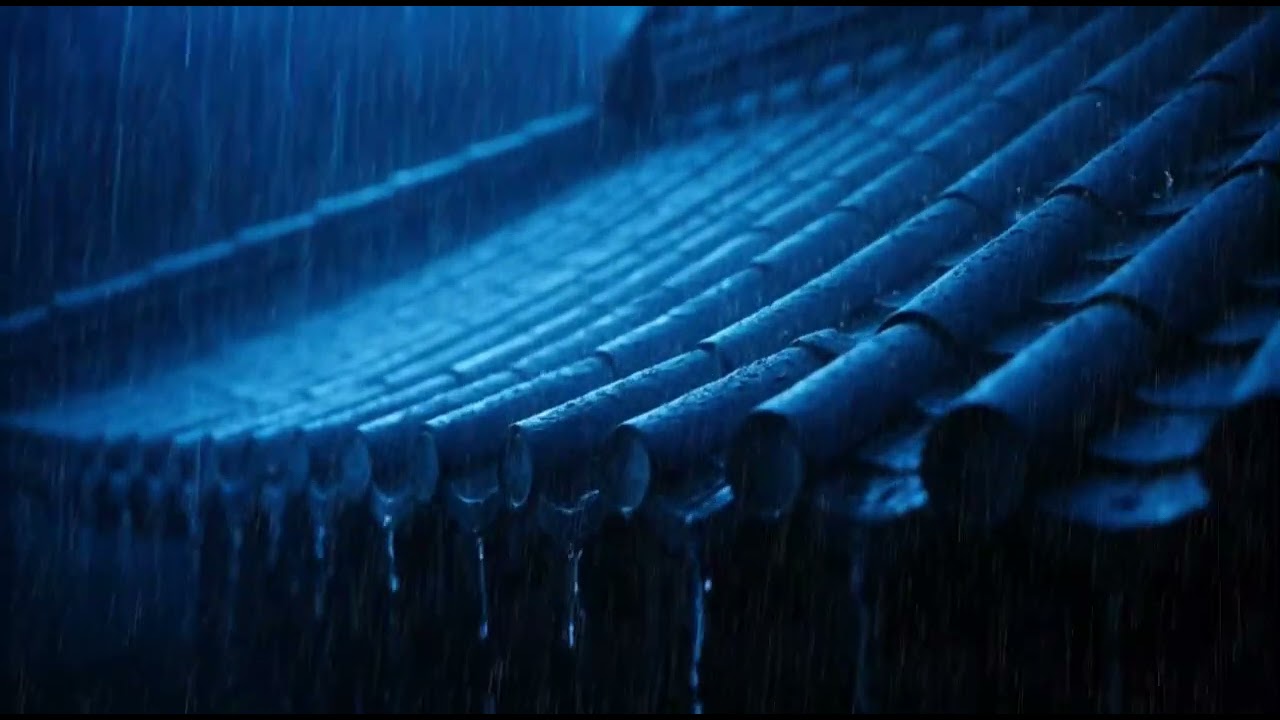 ⭐ Why Is Sleep So Hard Tonight? Gentle Rain on the Roof for Deep Sleep