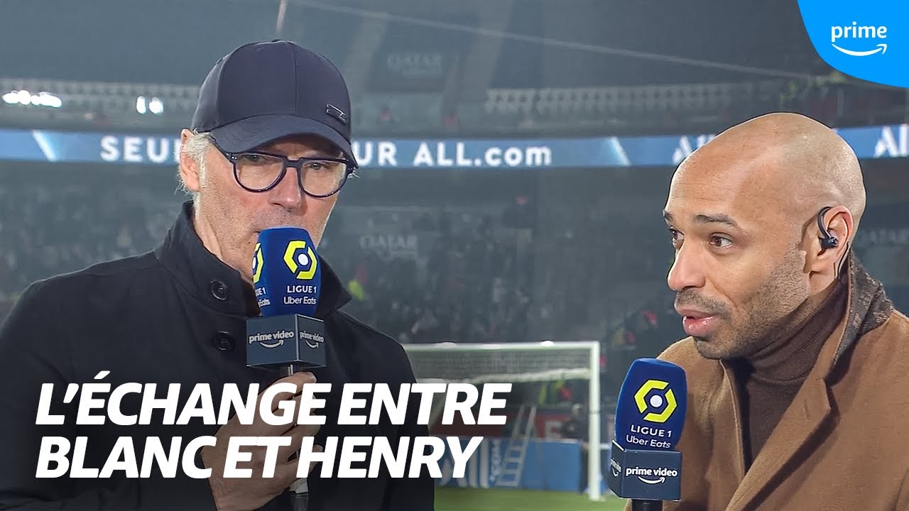 🥰 Laurent Blanc et Thierry Henry parlent football, tout simplement.