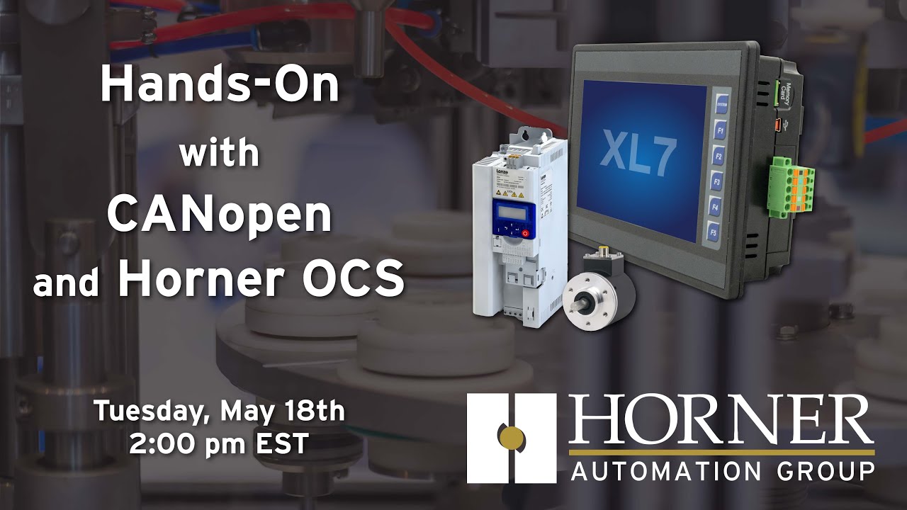 Hands On with CANopen and Horner OCS