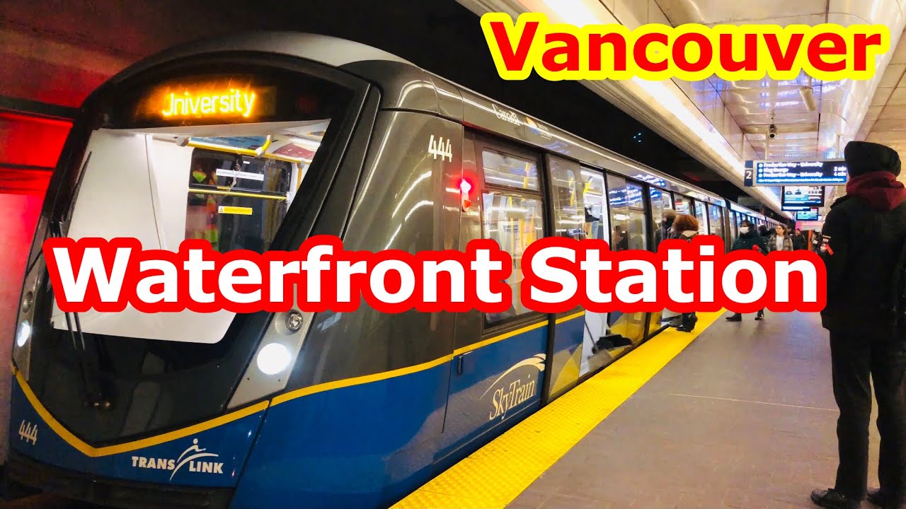 [Travel Vancouver] Waterfront Station Vancouver SkyTrain Waterfront Centre Exit Nov 8, 2023