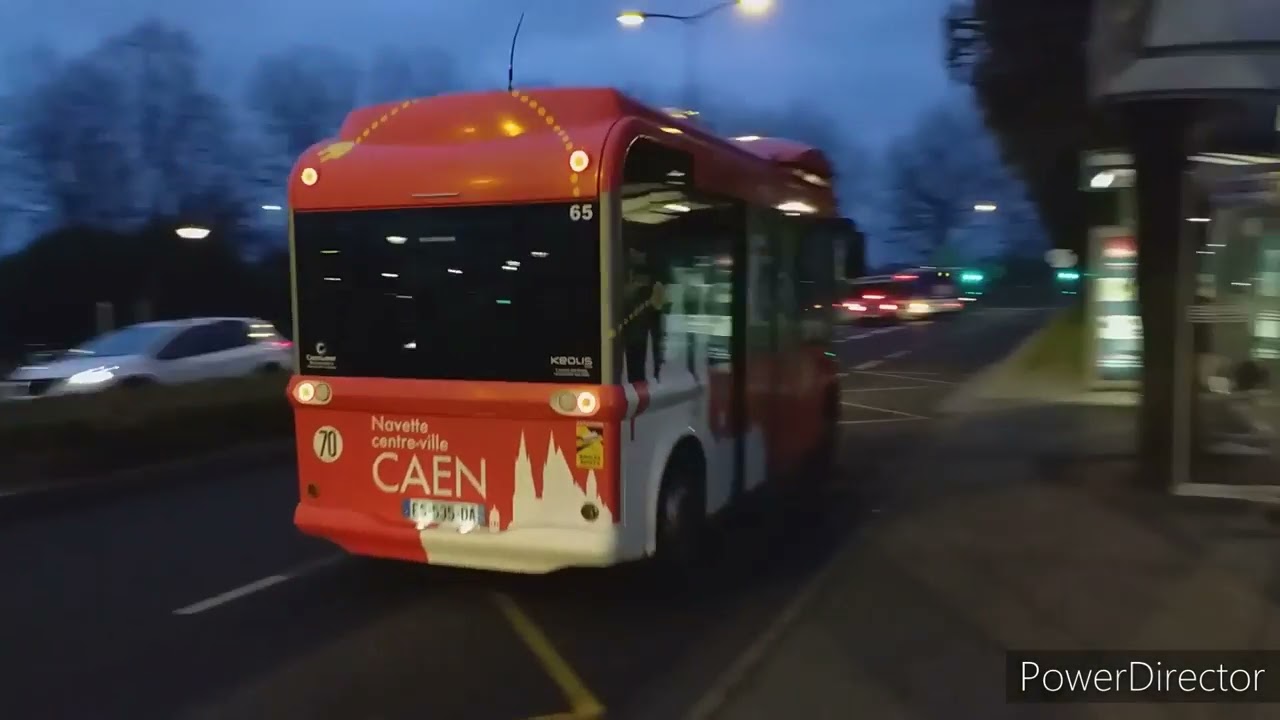 Spot de Bus Report + Tram à Caen