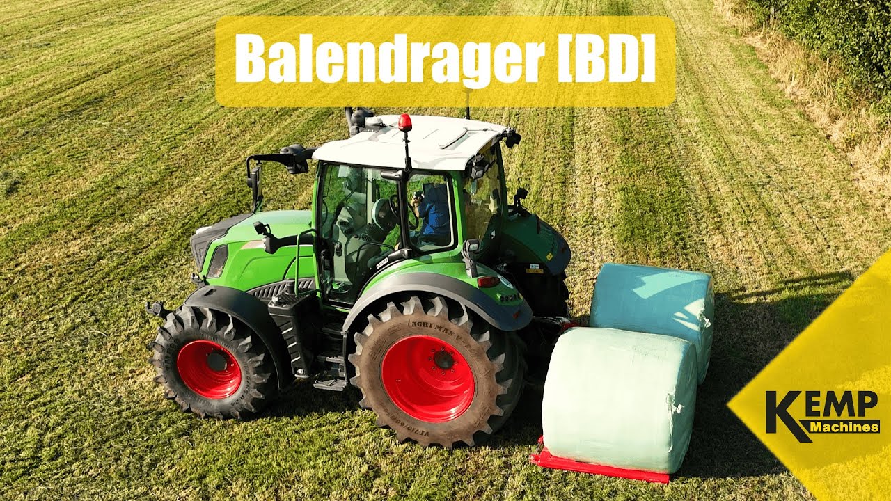 Balendrager [BD] in actie - Kemp Machines