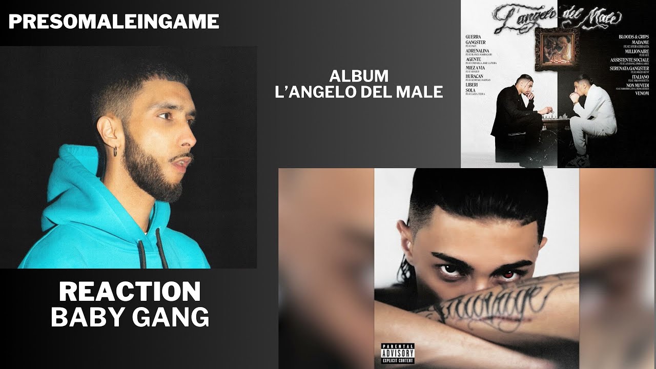 Baby Gang ''l'angelo del male'' Reaction - Un viaggio strano tra bene e male!