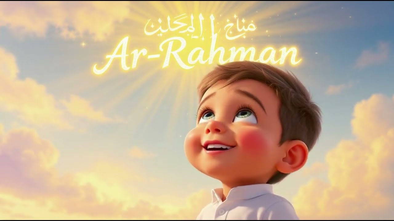 Ar-Rahman – Allah’s Mercy | Beautiful Islamic Kids | Cute Cartoon for Kids | Little noor kids