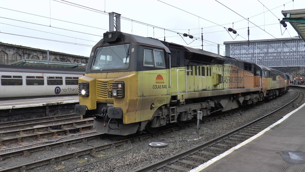 Carlisle Freight Variety feat classes 56 66 68 70 88 and RHTTs on 9-11-19