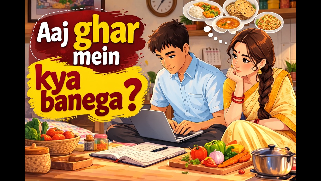 Aaj Ghar Mein Kya Banega?  #womenlife #lifemoments #shortstory