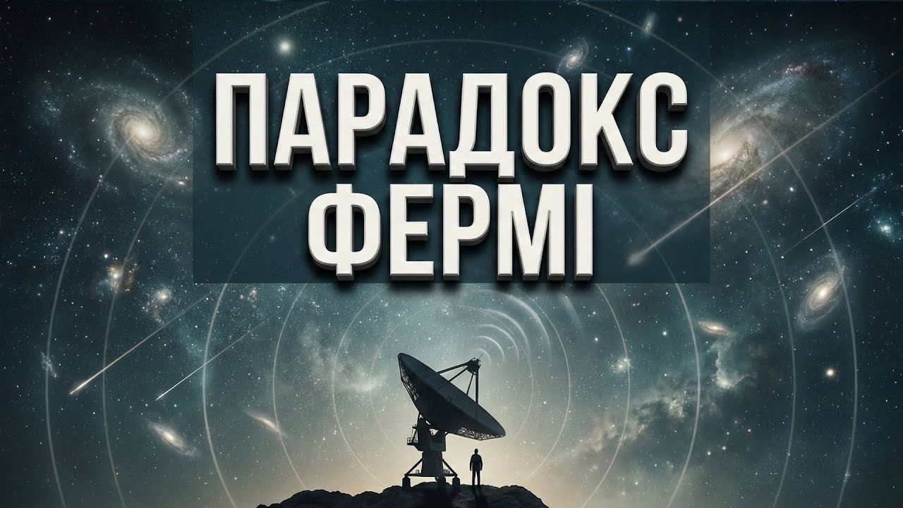 ЛЕКЦІЯ ПРО КОСМОС | Чому космос мовчить? Парадокс Фермі простими словами
