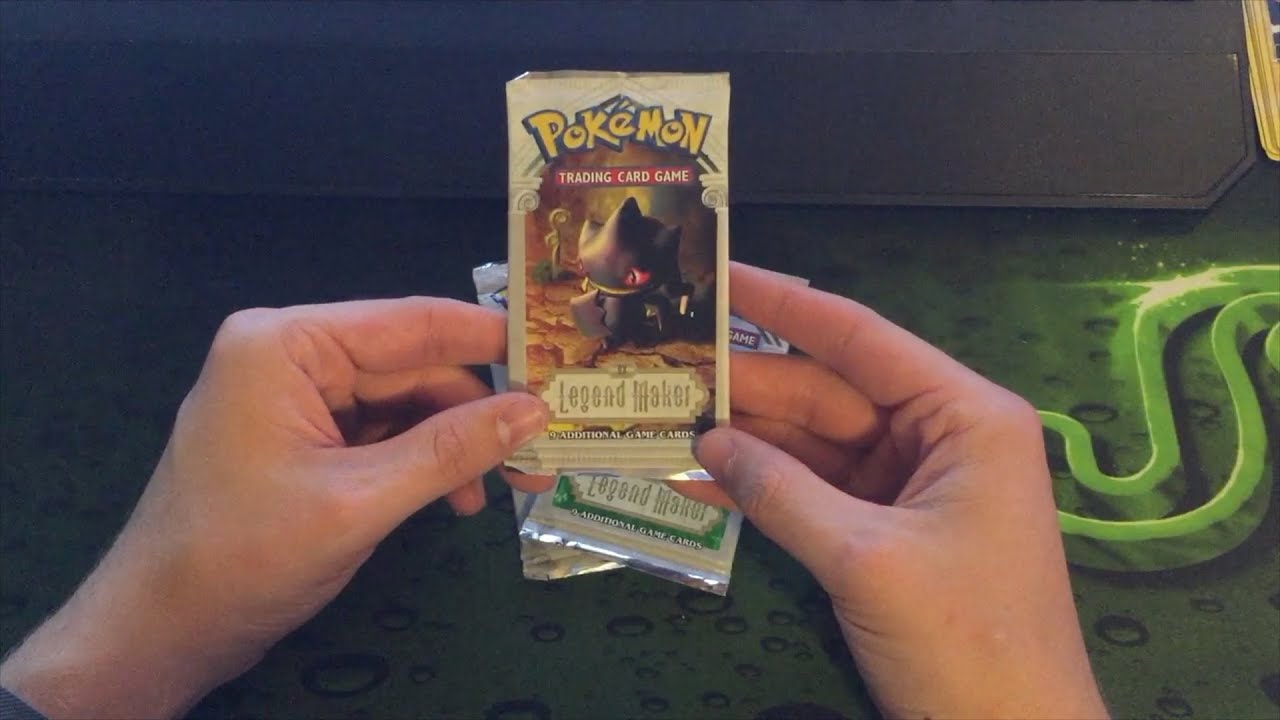 pokesoup | Pokemon Cards 3 EX Legend Maker Booster Packs | Gold star? EX? Duds?