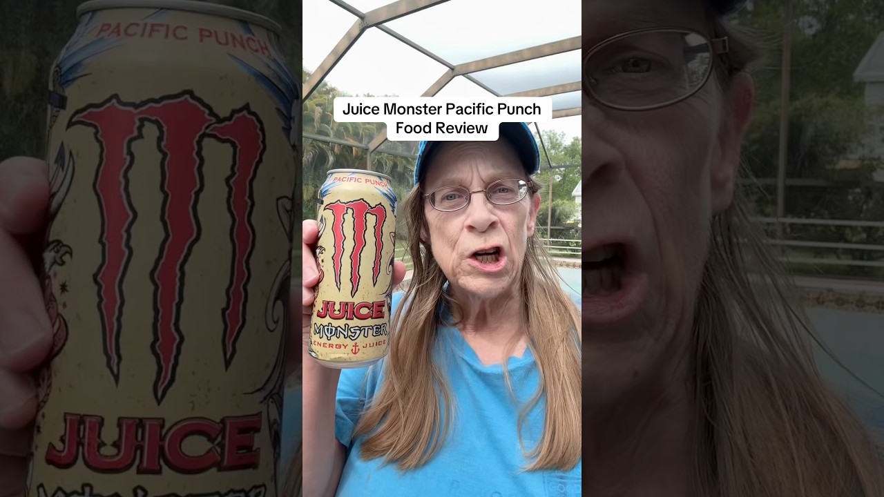 Juice Monster Pineline Punch food review #food #foodreview #shorts