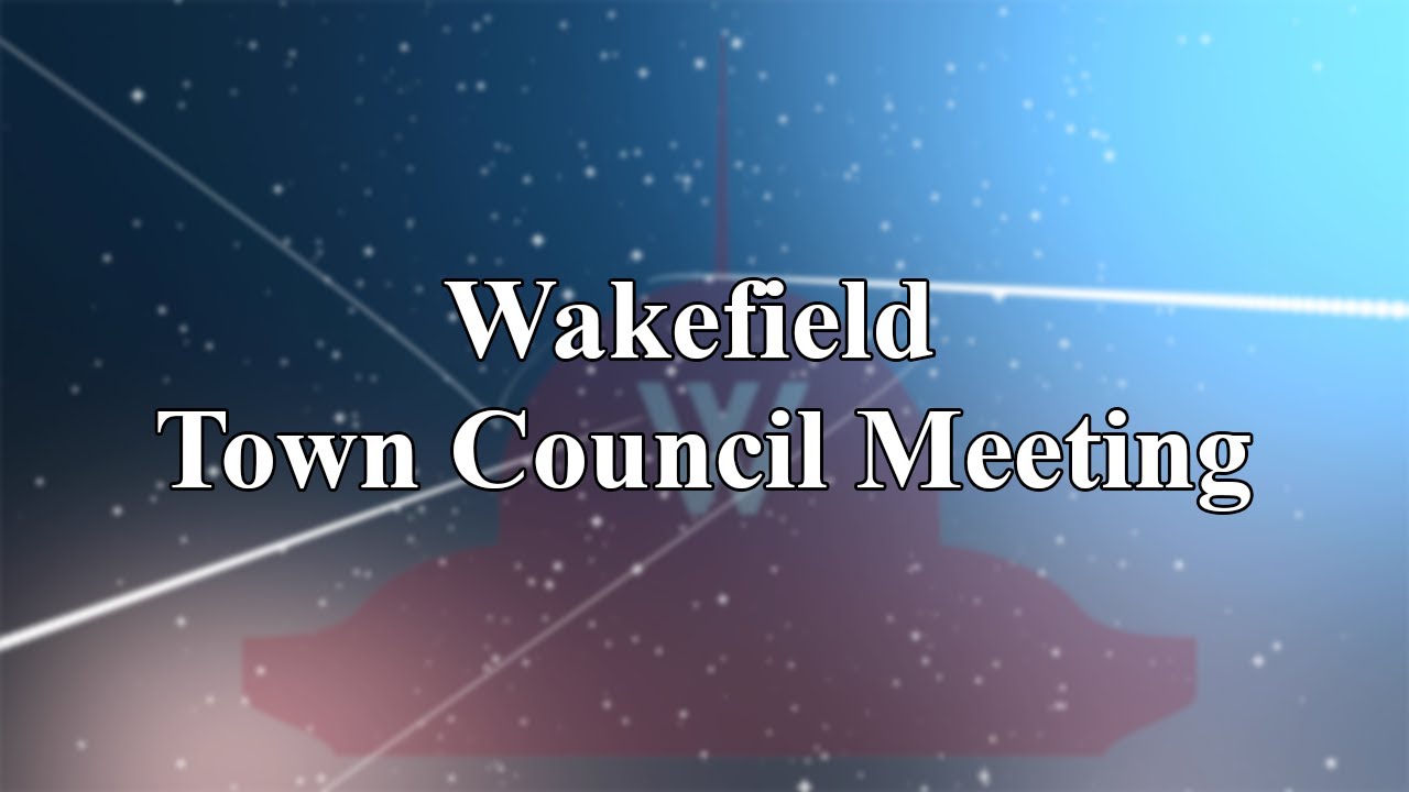 Wakefield Town Council Meeting - November 10th 2025