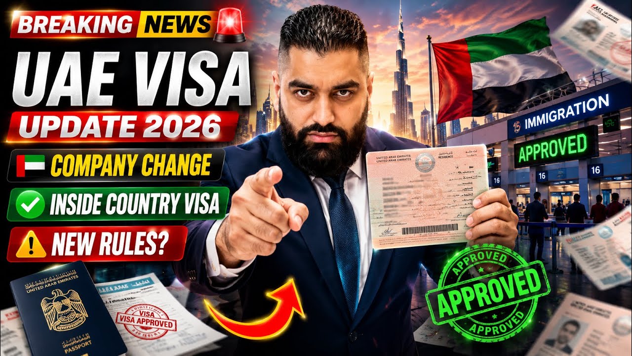 🚨 UAE Company Change Visa Update 2026 🇦🇪 | Inside Country Process Explained + Best Advice