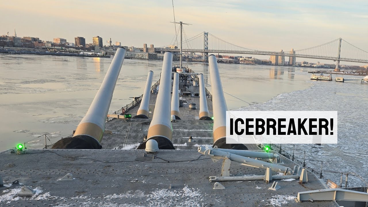 Using a Battleship As An Icebreaker