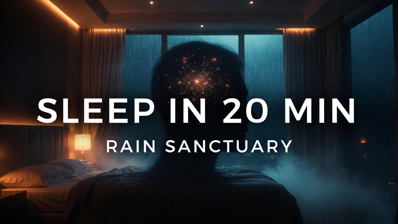 RAIN SANCTUARY: Wash Away Stress & Sleep in 20 Minutes 🌧️