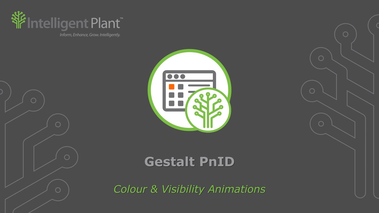 Gestalt PnID - Colour & Visibility Animations
