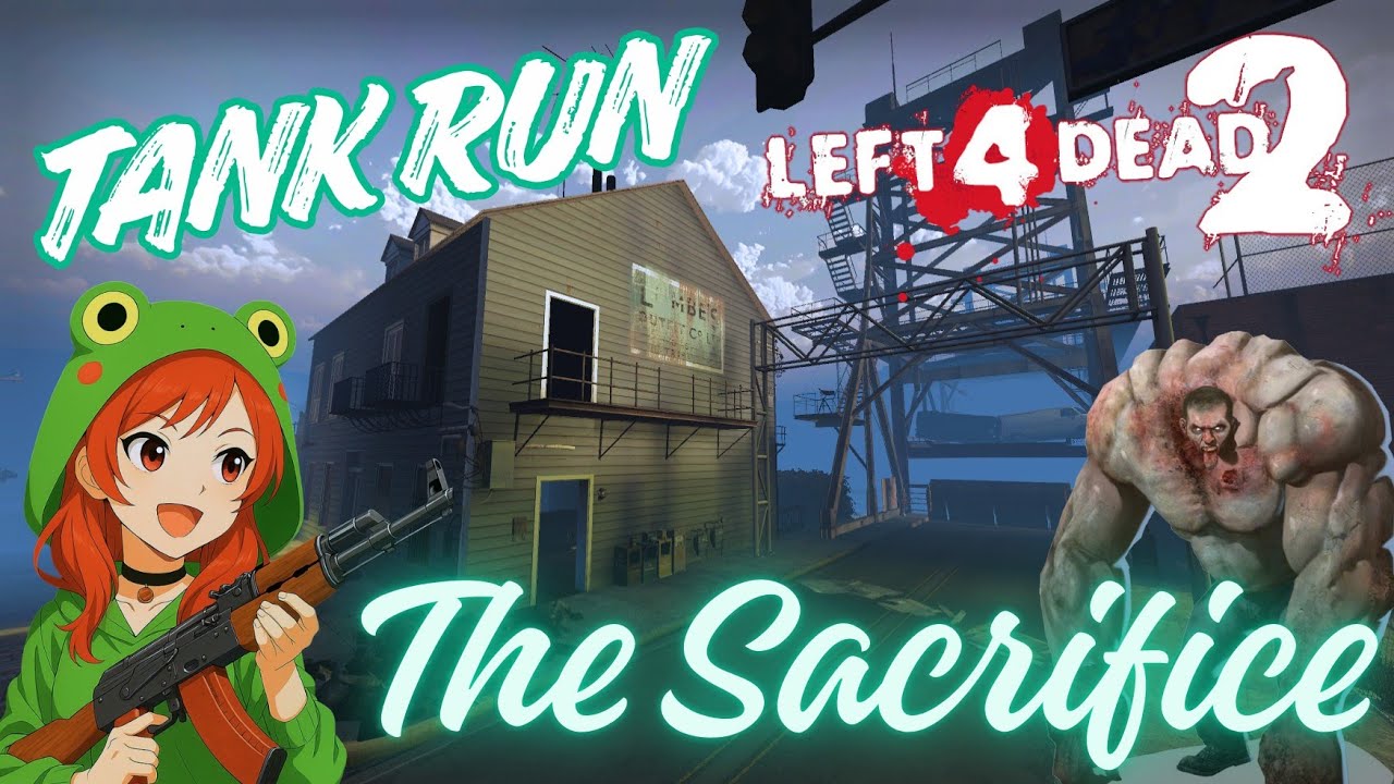 Left 4 Dead 2 - Tank Run - Experto - The Sacrifice - Coop