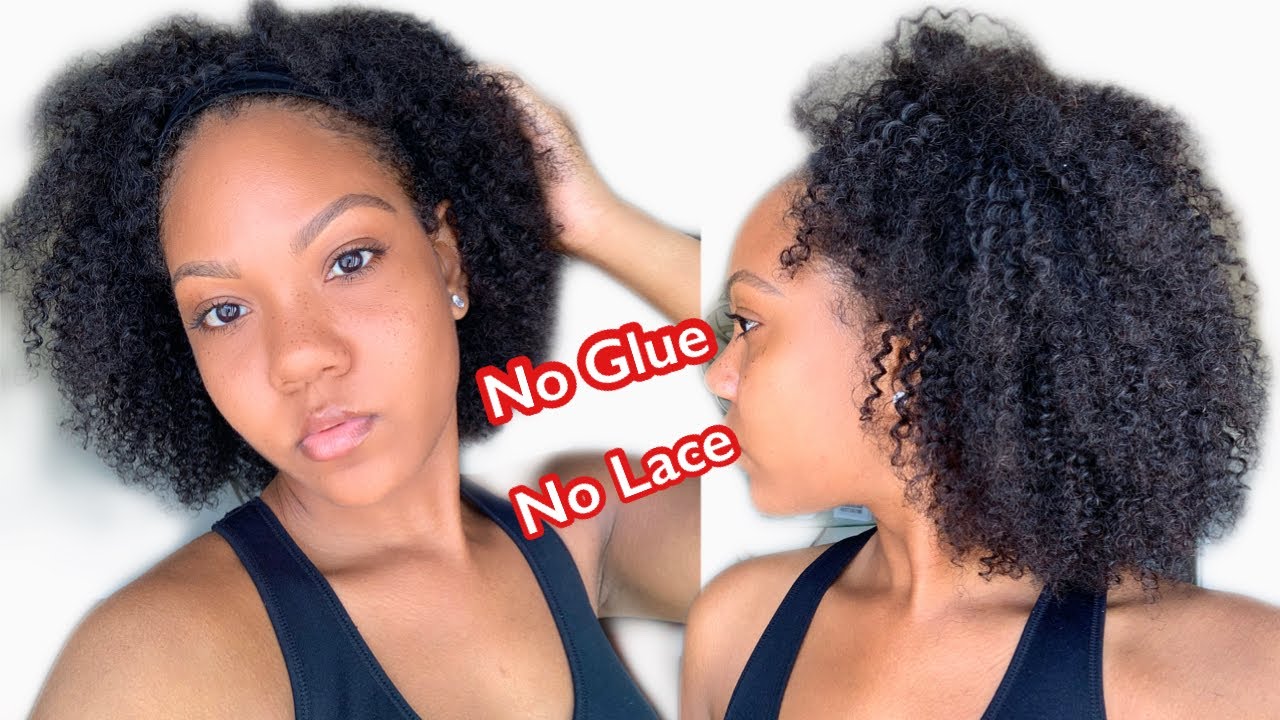 SHORT CURLY HAIR HEADBAND WIG LOOKS SO REAL! | BUDGET FRIENDLY FT. HERGIVENHAIR
