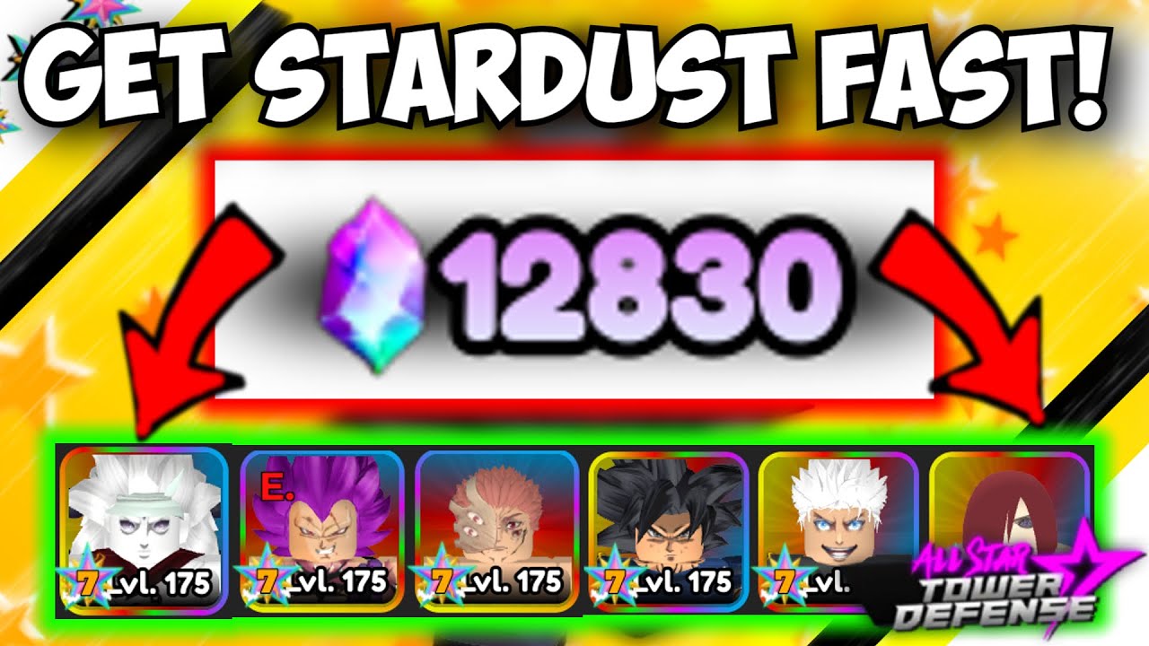 [10,000+ Stardust] Best Stardust Farm Methods in ASTD!