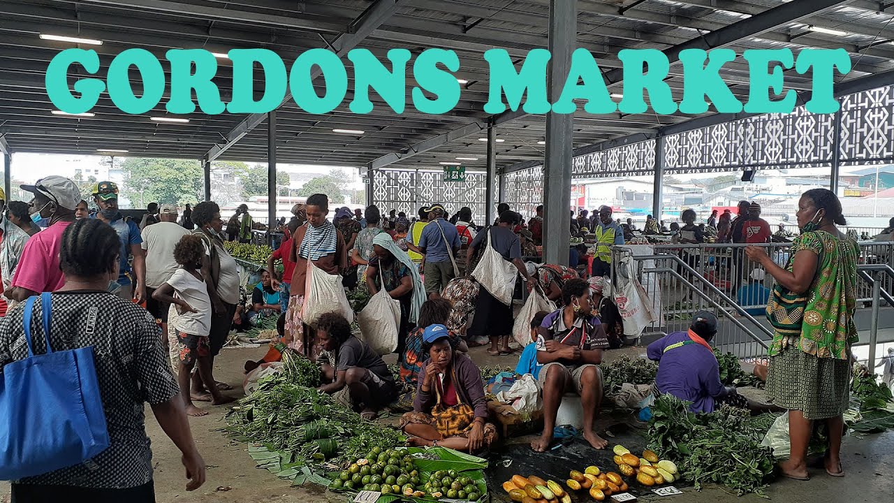 QUICK TOUR OF GORDONS MARKET - BIGGEST PUBLIC MARKET IN PORT MORESBY, PAPUA NEW GUINEA- SUPPORT SMEs