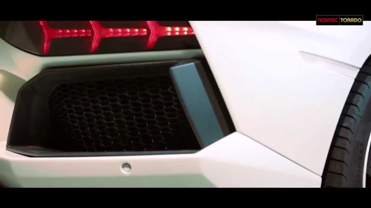 Novitec Torado Lamborghini Aventador exhaust system