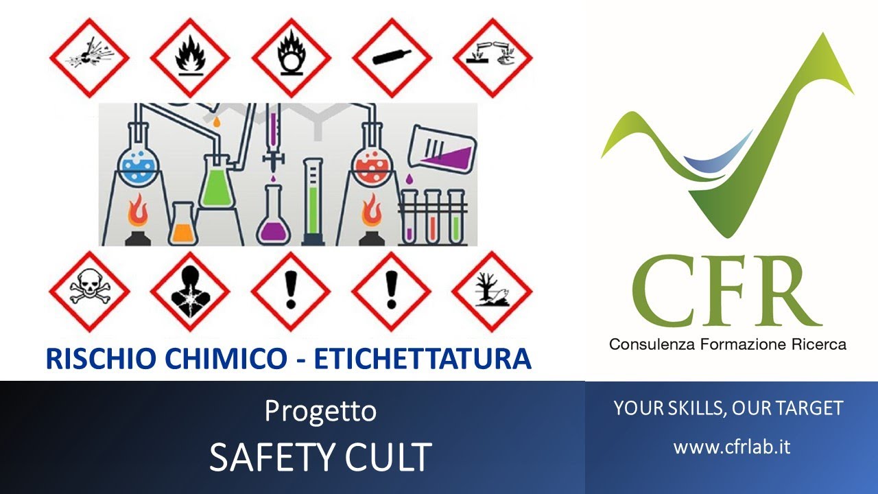 Progetto SAFETY CULT - Rischio chimico etichettatura