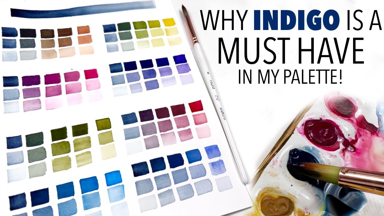 Indigo Colour Study! Why This Colour Is A Must Have In My Palette!