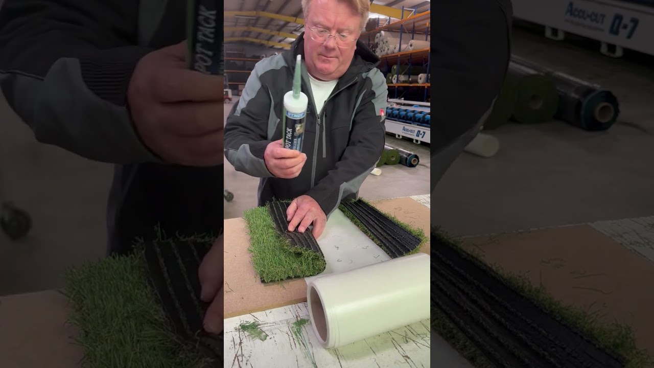 Ohne Naht verkleben kunstrasen